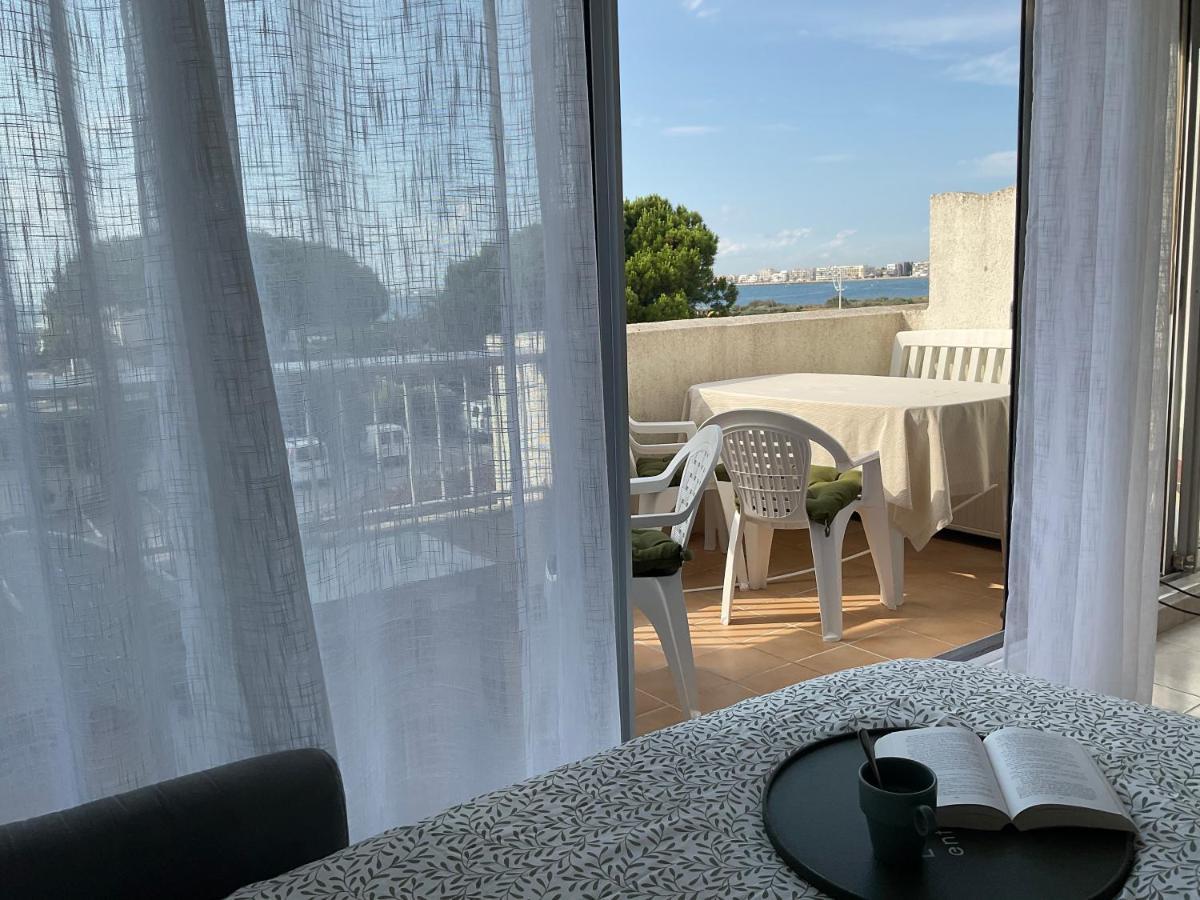 Studio Le Vue Mer Acces Direct A La Plage Parking Prive Clim Belle Terrasse 르그로뒤후아 외부 사진